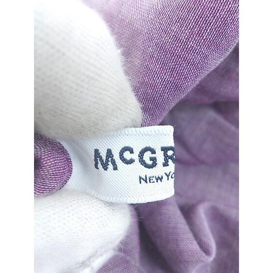 ◇ McGREGOR マックレガー チェック 長袖 シャツ サイズ M パープル レディース P_画像3