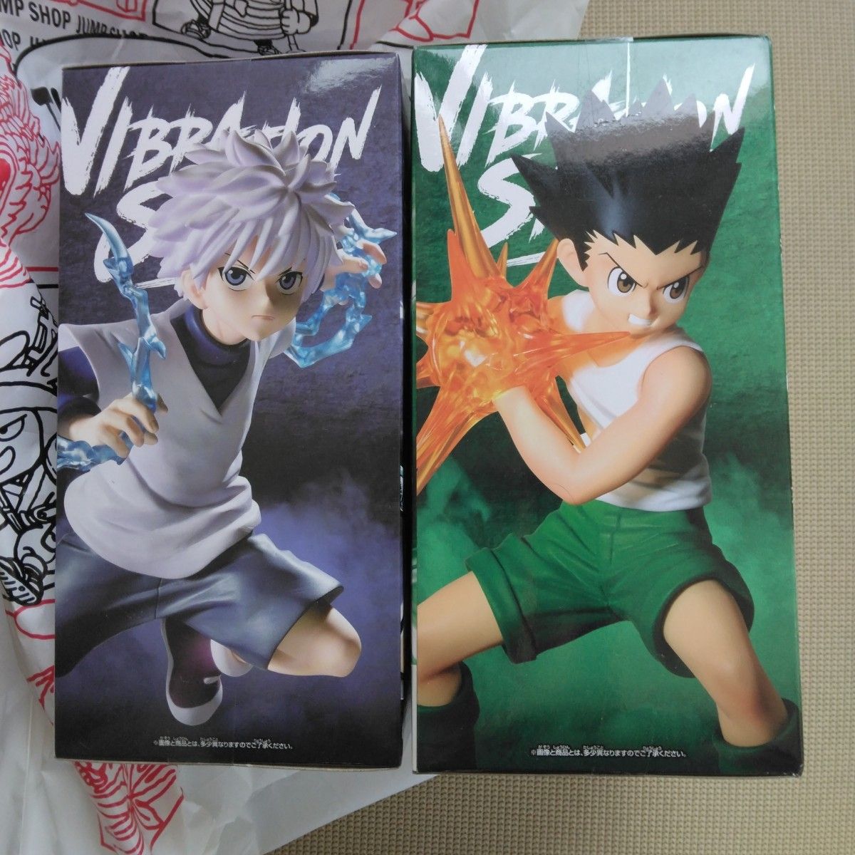 HUNTER×HUNTER　ハンターハンター　VIBRATION STARS　　ゴン　キルア　フィギュア　セット　ジャンプ　アニメ