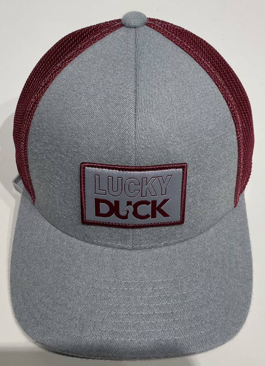 lucky duck ゴルフメッシュキャップ duckhunter BLACK CLOVER 帽子 未使用　良品　新品_画像1