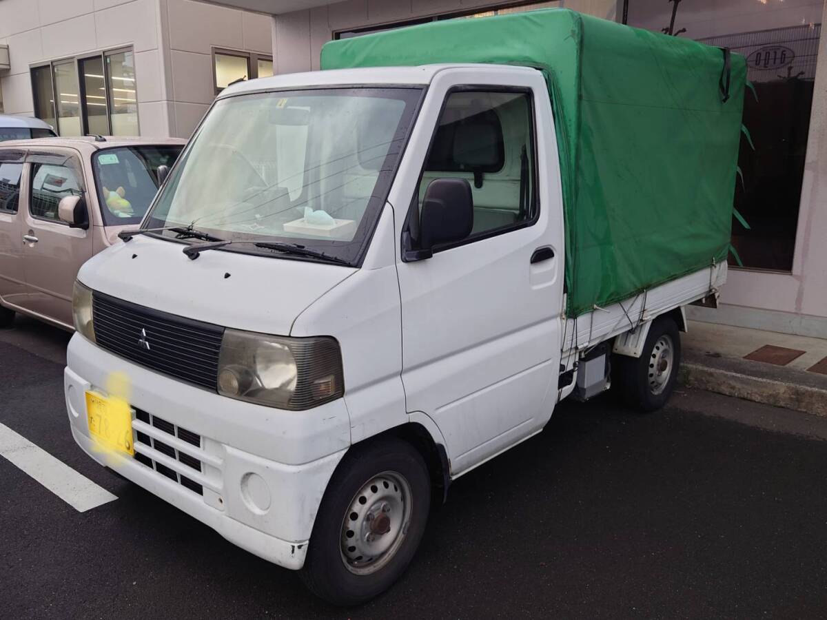 激安 三菱 ミニキャブトラック A/T 幌付きの画像1