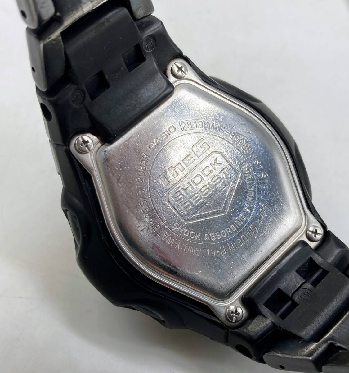 蘇や(KuY1119) 1円スタート！腕時計　CASIO　カシオ　G-SHOCK　MTG-950BDJST　可動　タフソーラー　中古品　コンパクトサイズ_画像6