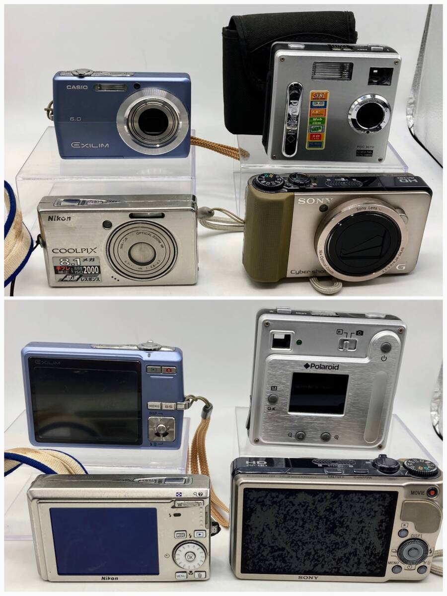 蘇さ(HaY165)　デジタルカメラ　FUJIFILM　KoNICAMINOLTA　パナソニック　SONY　Nikon　CASIO　他　おまとめ　ジャンク品　80サイズ_画像7