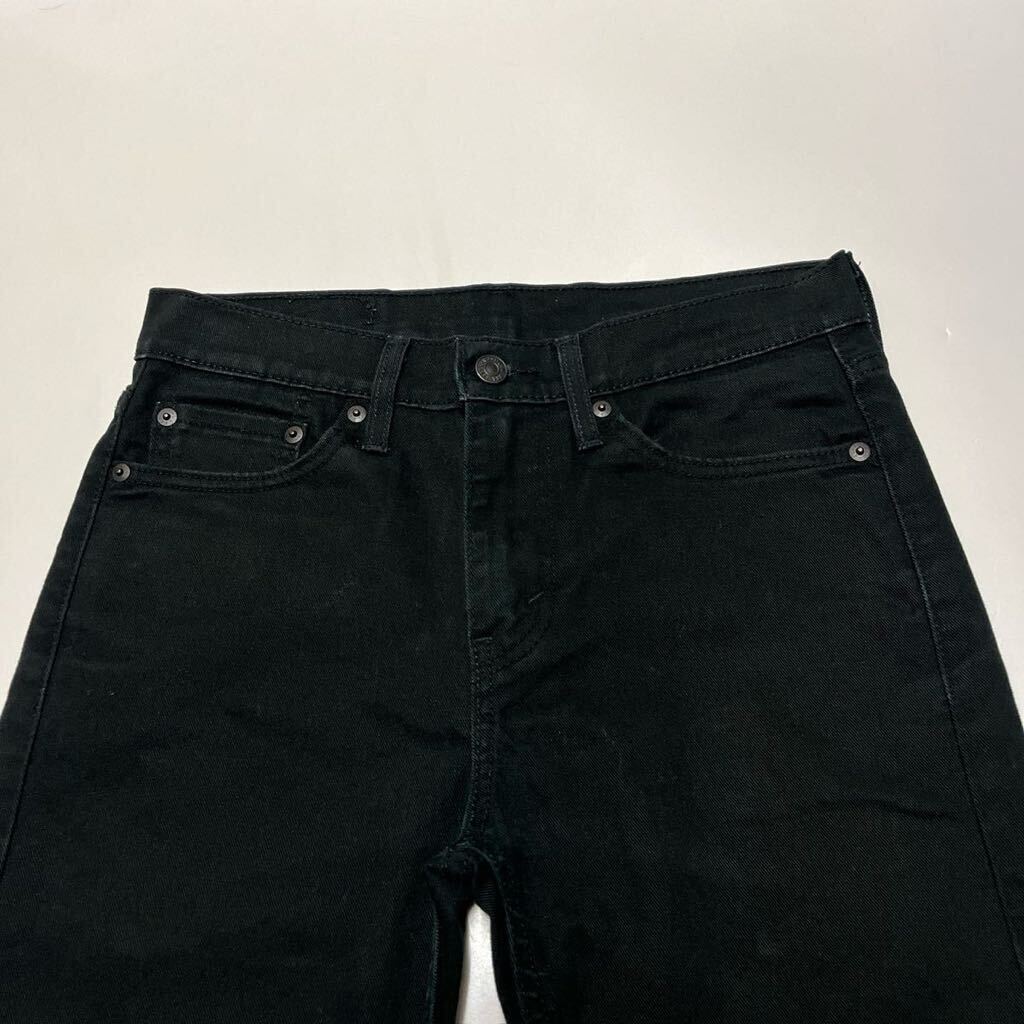 Levi’s リーバイス 510 スーパースキニー ストレッチツイルパンツ ジェットブラック 05510-4173 W28 L32の画像4