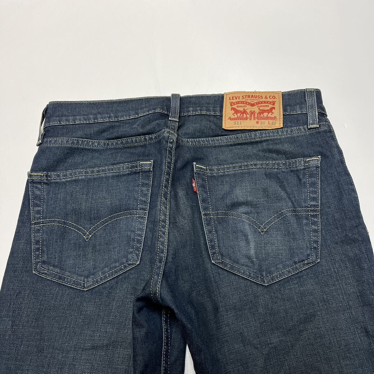 Levi’s リーバイス 511 スリムフィットストレッチジーンズ デニムパンツ 04511-0460 W30 L32の画像5