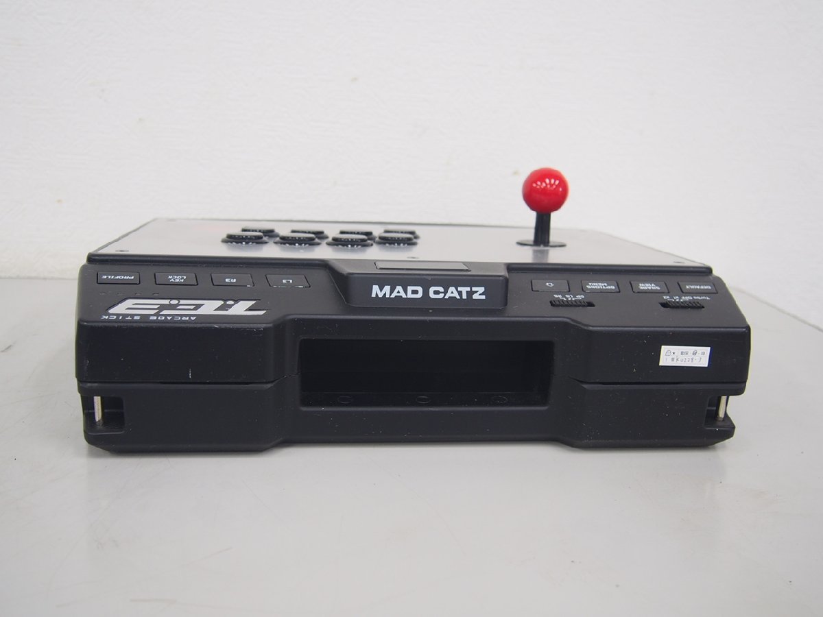 ☆【1K0228-3】 MAD CATZ マッドキャッツ アーケードスティック コントローラー T.E.3 現状品_画像5