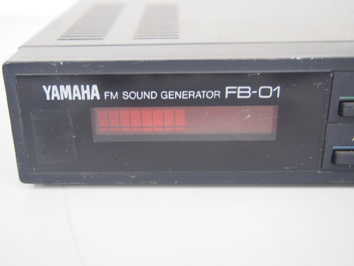 ☆【1K0327-2】 通電OK YAMAHA ヤマハ FM SOUND GENERATOR 音源モジュール FB-01 100V 現状品の画像2