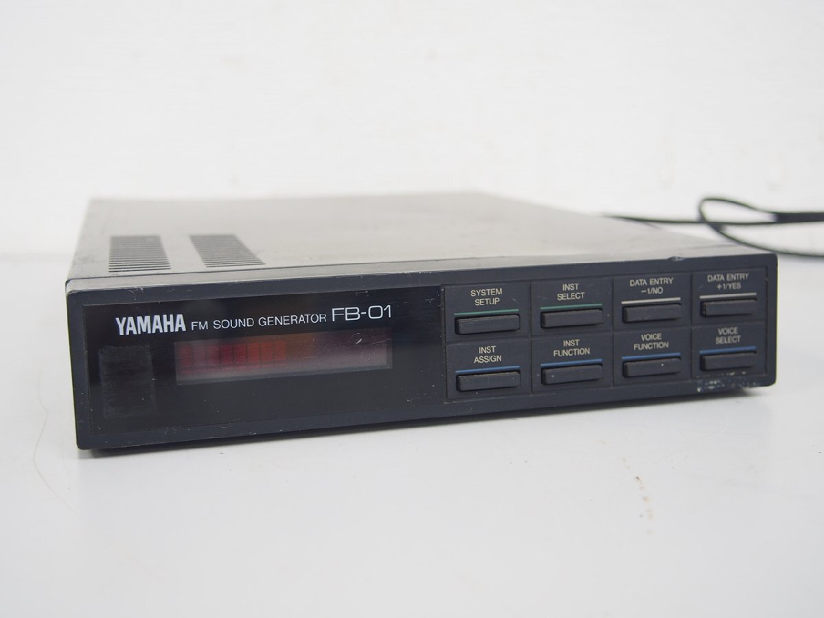 ☆【1K0327-2】 通電OK YAMAHA ヤマハ FM SOUND GENERATOR 音源モジュール FB-01 100V 現状品の画像1