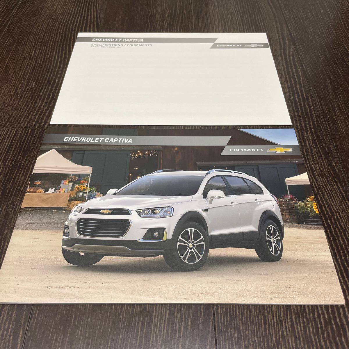 [ prompt decision ] Chevrolet Captiva 2017 year of model 2016 year 11 month catalog & price table & original accessory price table & various origin table CHEVROLET CAPTIVA