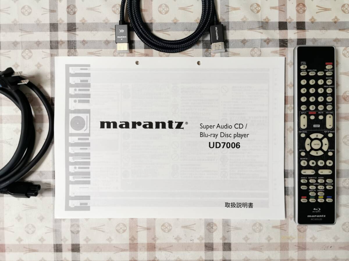 Marantz・ユニバーサルプレーヤー・UD7006・完動準美品の画像5