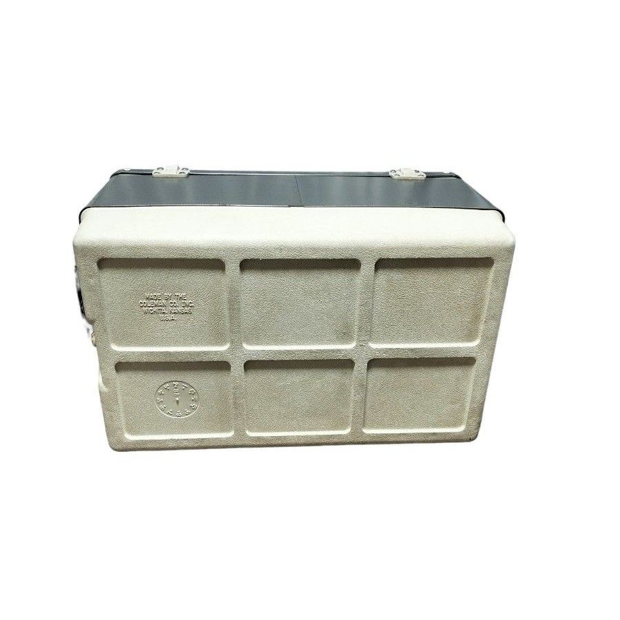 希少 Coleman コールマン スチールベルトクーラーBOX40 希少 Coleman コールマン スチールベルトクーラーBOX40
