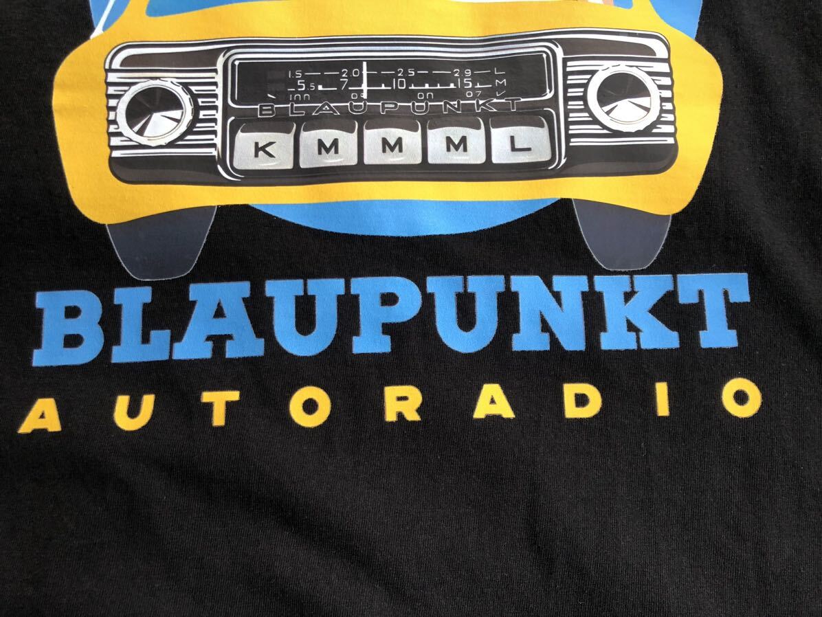 空冷 VW BLAUPUNKT ブラウプンクト ラジオ Tシャツ ビートル タイプ2 タイプ3 カルマンギア ポルシェ 356 911 ナロー フランクフルト 純正_画像4