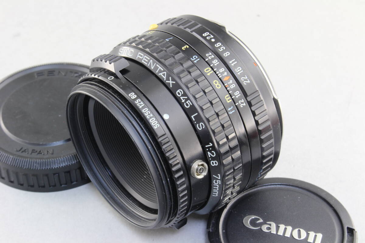 AB (良品) SMC PENTAX ペンタックス 645 L.S 75mm F2.8 初期不良返品無料 領収書発行可能_画像1