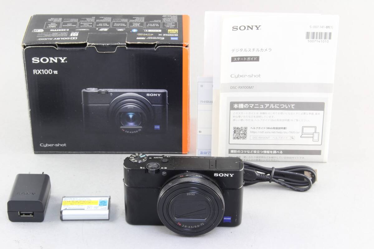 B+ (並品) SONY ソニー Cyber-Shot DSC-RX100M7 RX100 VII 初期不良返品無料 領収書発行可能_画像1