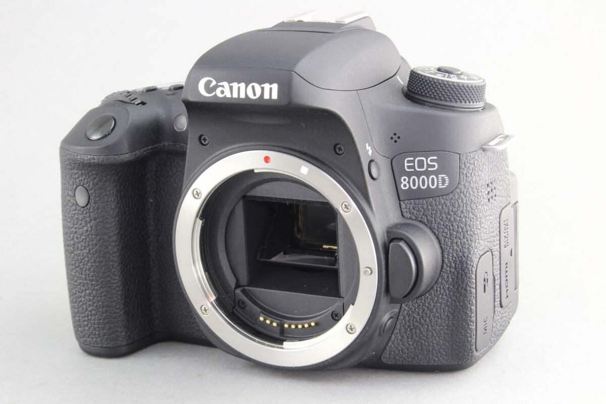 AA (極上美品) Canon キヤノン EOS 8000D ボディ 初期不良返品無料 領収書発行可能_画像2