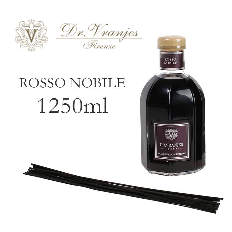 新品 1円スタート ドットールヴラニエス ロッソ・ノービレ Dr.Vranjes ROSSO NOBILE デュフューザー ルームフレグランス 1250ml BIGサイズ_画像1