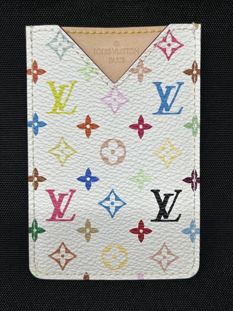 【慈光】247　LOUIS VUITTON　ルイヴィトン　エテュイ・ミロワール　コンパクトミラー　モノグラムマルチカラー　白　鏡_画像7