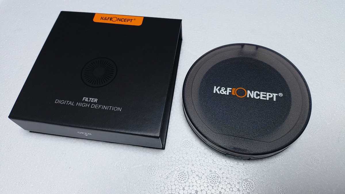 ☆K＆F Concept 可変式 NDフィルター 67㎜ KF01.1077 中古品☆_画像6