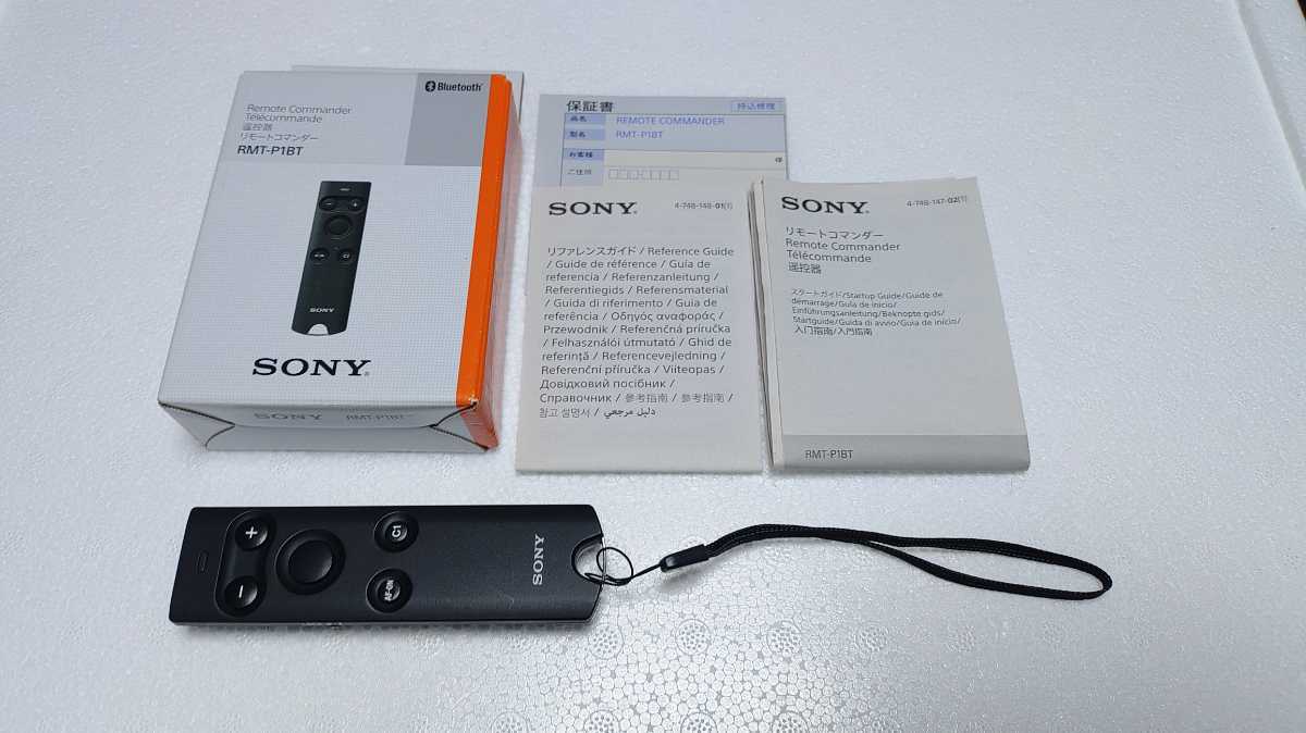 *SONY Sony wireless remote commander RMT-P1BT secondhand goods *