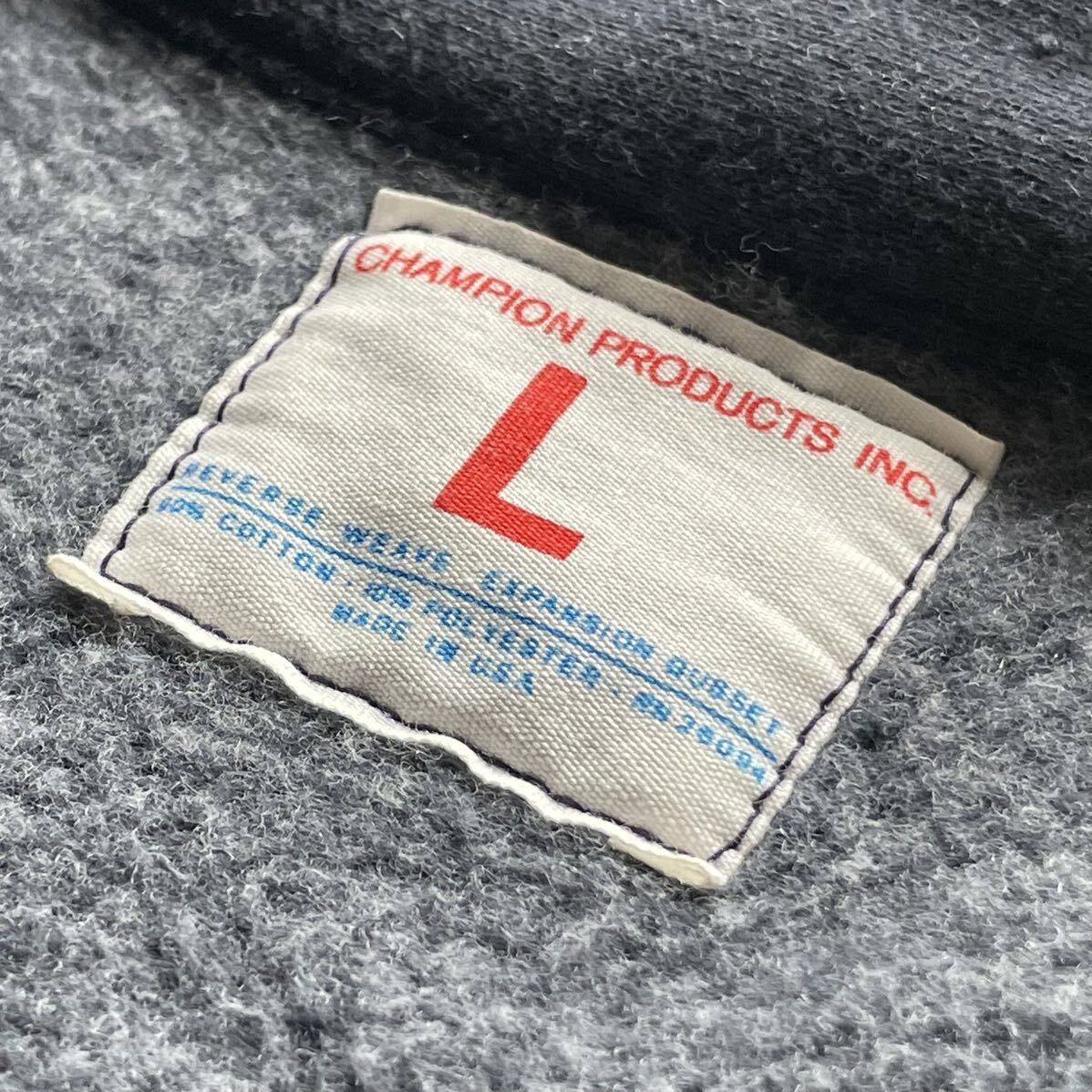 スーパースペシャル！デッド！60sチャンピオン USAFA タタキタグ ハーフジップ リバースウィーブ L ビンテージ Vintage Champion レア 幻_画像4