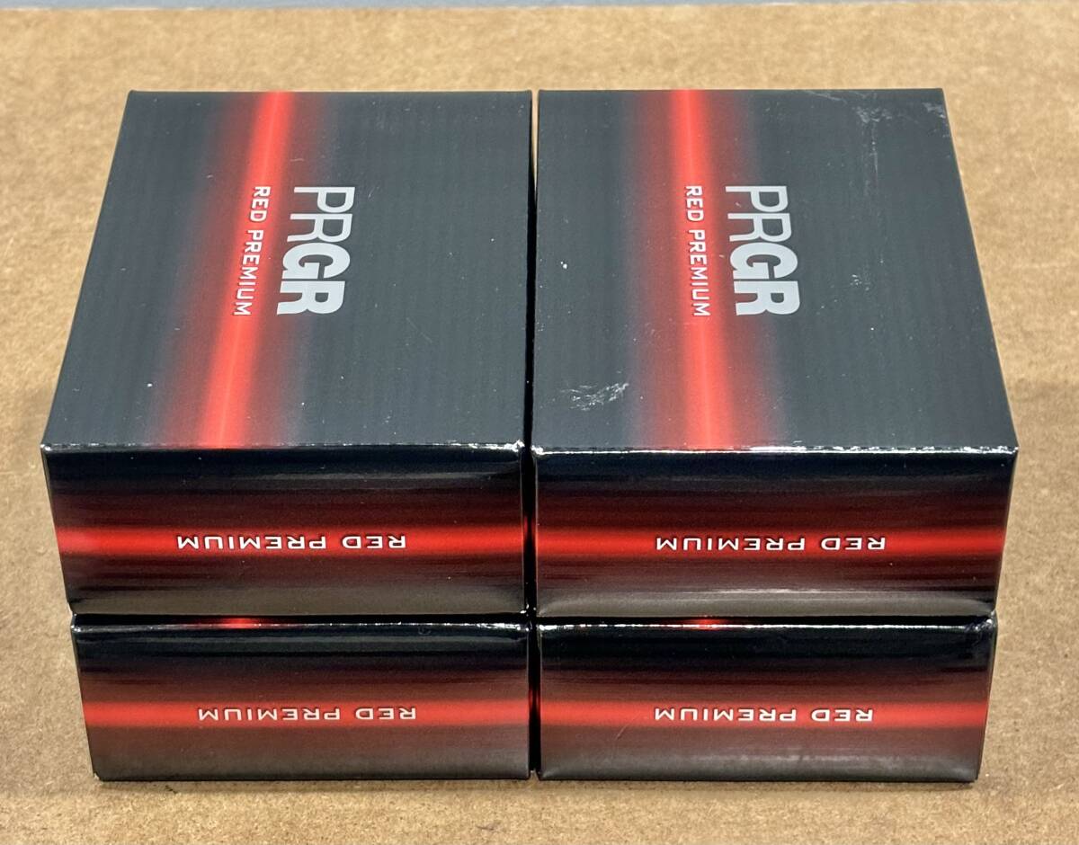 ☆⑩未使用品 PRGR プロギア RED PREMIUM ゴルフボール（６球）×4箱 合計24球 ホワイト 発送サイズ60☆_画像1