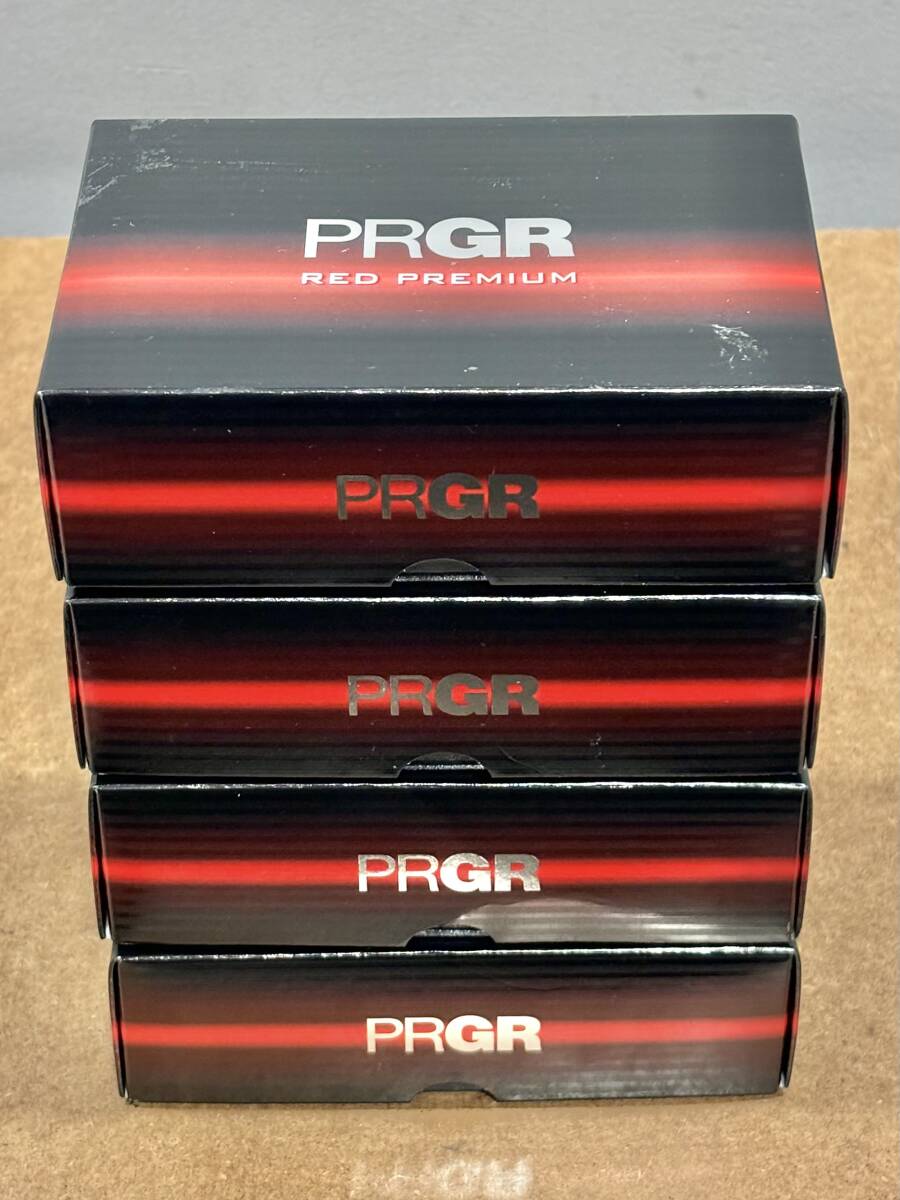 ☆⑩未使用品 PRGR プロギア RED PREMIUM ゴルフボール（６球）×4箱 合計24球 ホワイト 発送サイズ60☆_画像2