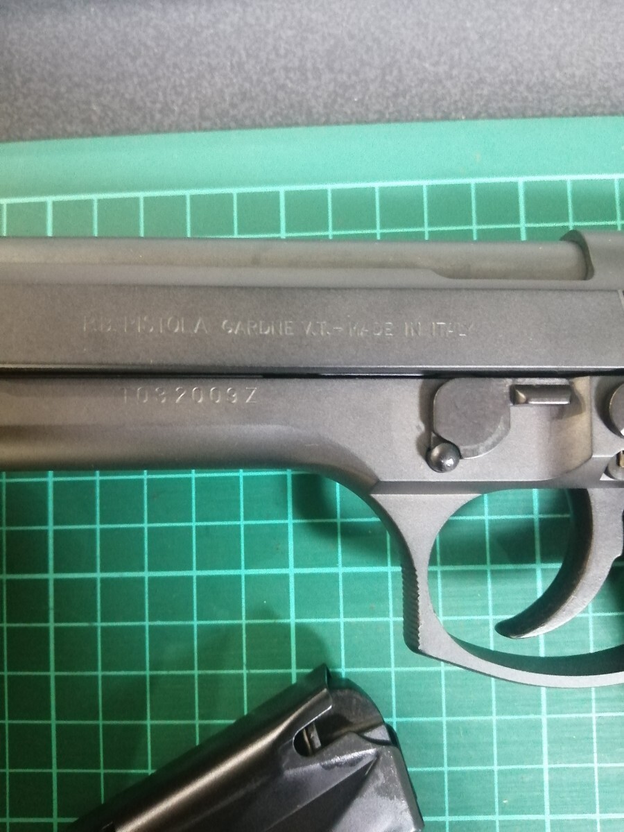 H82 モデルガン  タナカ ベレッタ M92F コマーシャル インサート横 動作確認 OK 重さ 626gの画像4