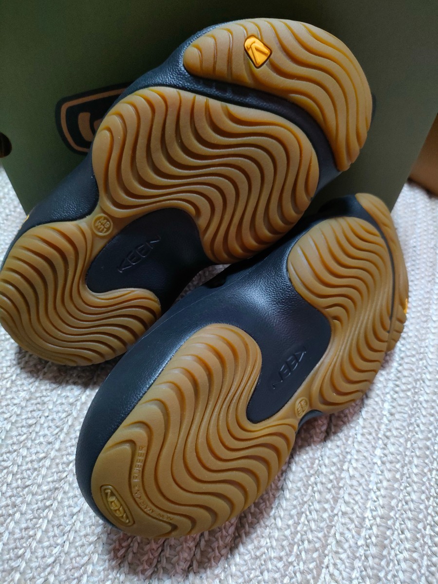  новый товар KEEN YOGUI ARTS ключ nyogi сандалии 27cm US9 чёрный черный жевательная резинка подошва мужской стандартный товар уличный 