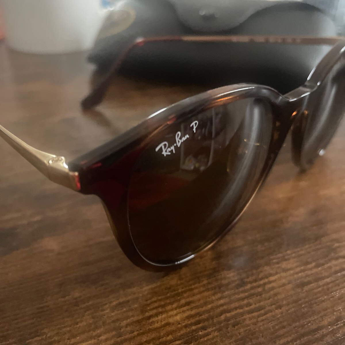 Ray-Ban レイバン RB4334D POLARIZED 55□19 サングラス ケース付き_画像6