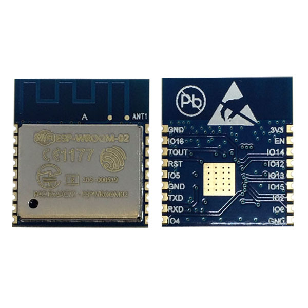 【A41】ESP8266EX ESP-WROOM-02 Wi-Fiモジュール 技適マーク品 定形郵便_画像1