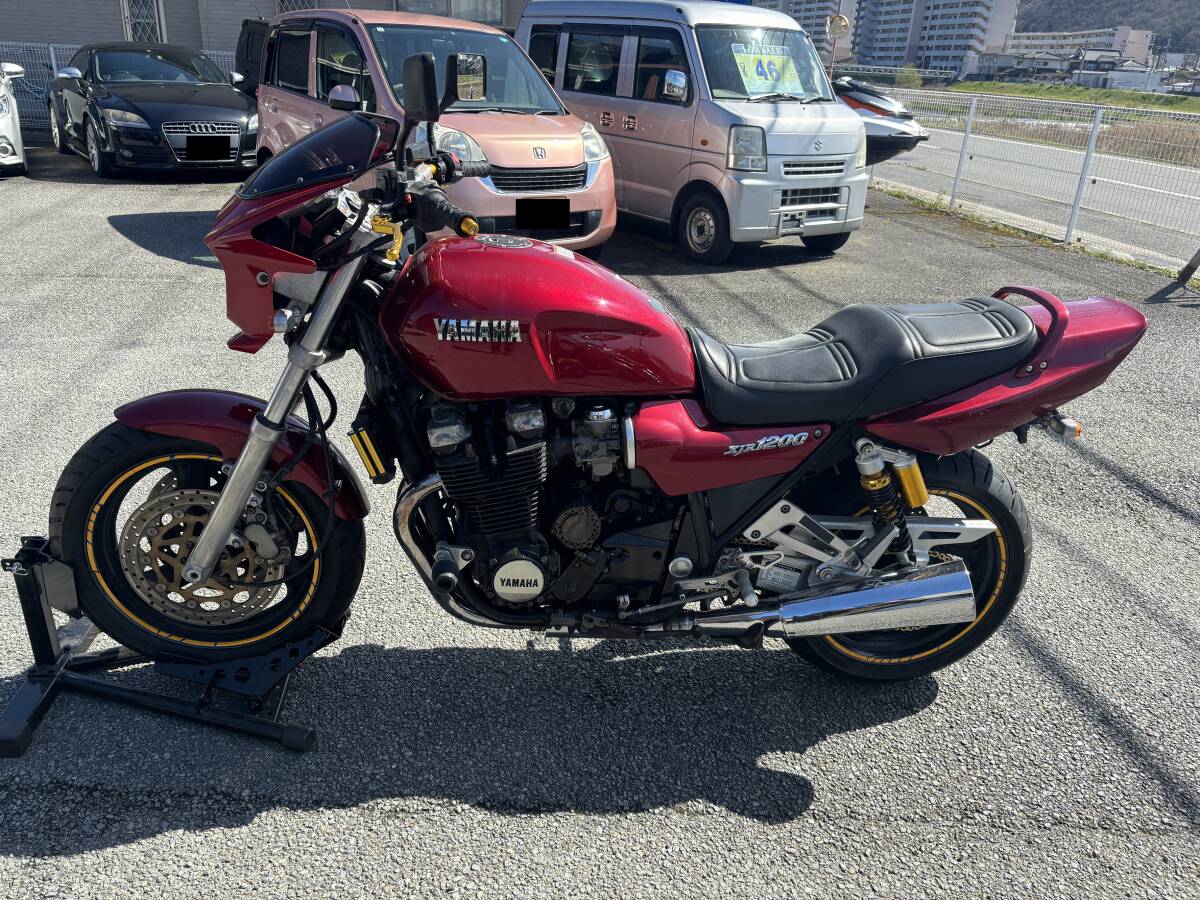 【兵庫発】YAMAHA ヤマハ XJR1200 XJR 動画有 空冷エンジン 全国配送相談可 ペケジェ キャブOH済 絶好調 美車 400 1300の画像2