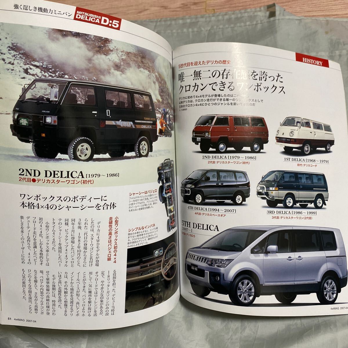 ■4×4マガジン■新型三菱デリカＤ：５の本気度■２００７年パリ～ダカール・三菱パジェロ■２００７年_画像8