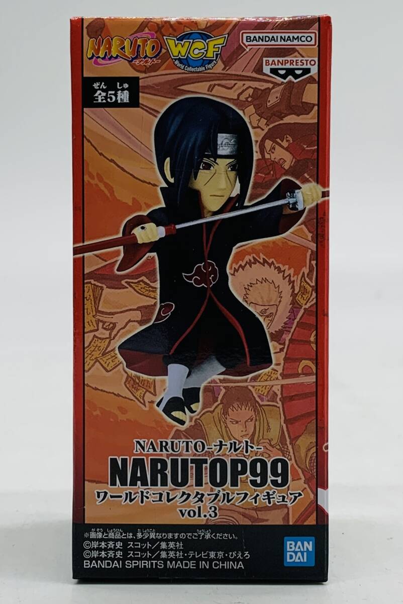 【A166】 未開封 NARUTO-ナルト- NARUTOP99 ワールドコレクタブルフィギュア vol.3 うちはイタチ 35体セット ワーコレ WCF Uchiha Itachi_画像3