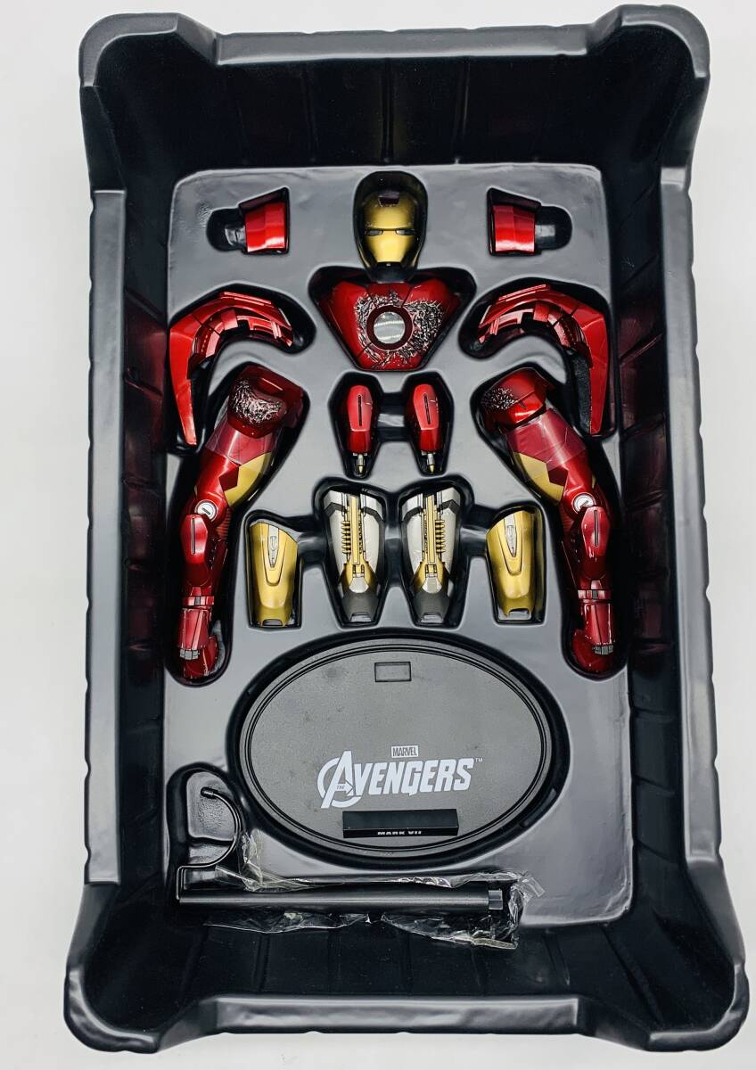  Junk HOT TOYS MARVELma- bell AVENGERS Ironman MkⅦ * заметный загрязнения иметь 