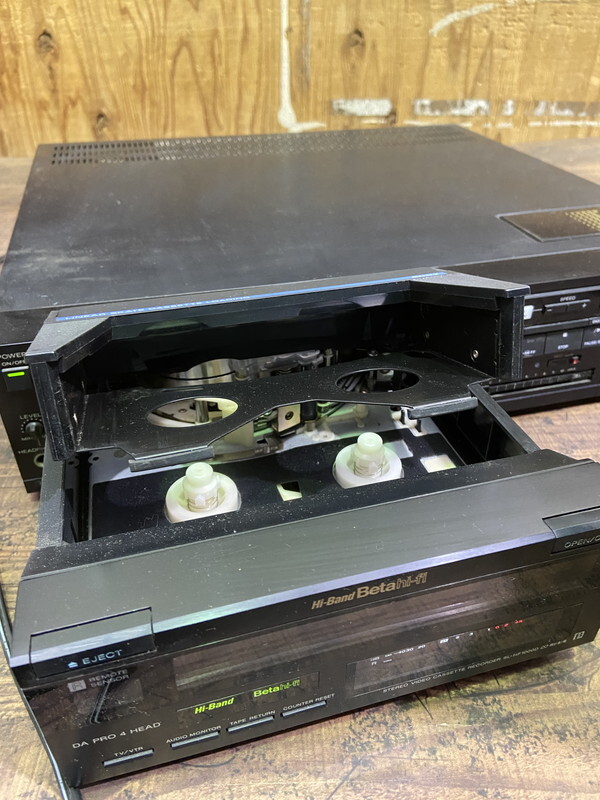 S-96◆SONY Betamax SL-HF1000D ステレオビデオカセットレコーダー ベータビデオデッキ ソニーの画像4