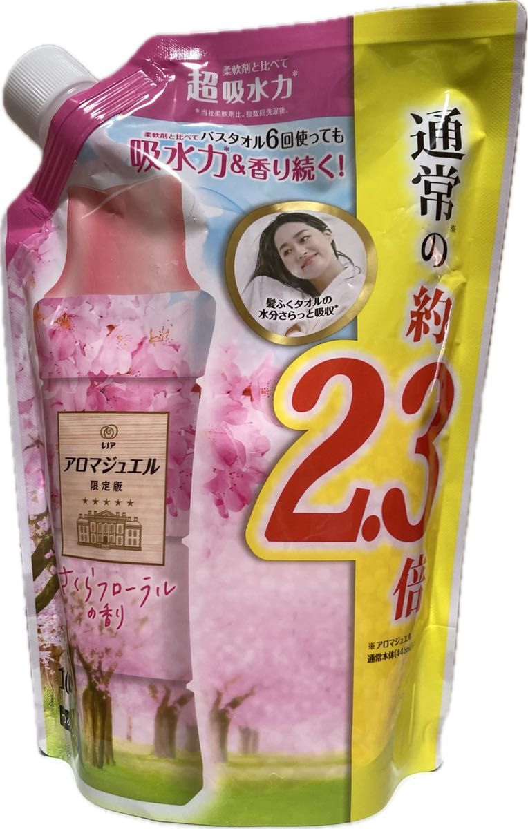 レノア ハピネス アロマジュエル 香り付け専用ビーズ さくらフローラル 詰め替え 1，025mL 大容量