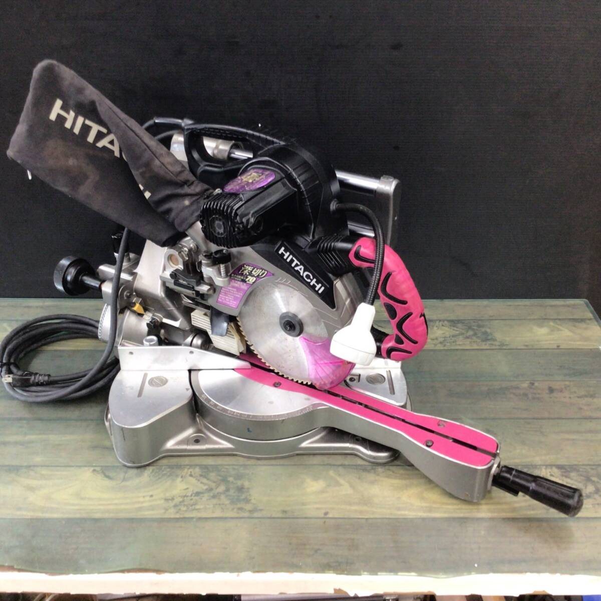 【中古品】ハイコーキ(HIKOKI ※旧:日立工機) 190mm 卓上スライド丸のこ C7RSHC 【代引きOK!】