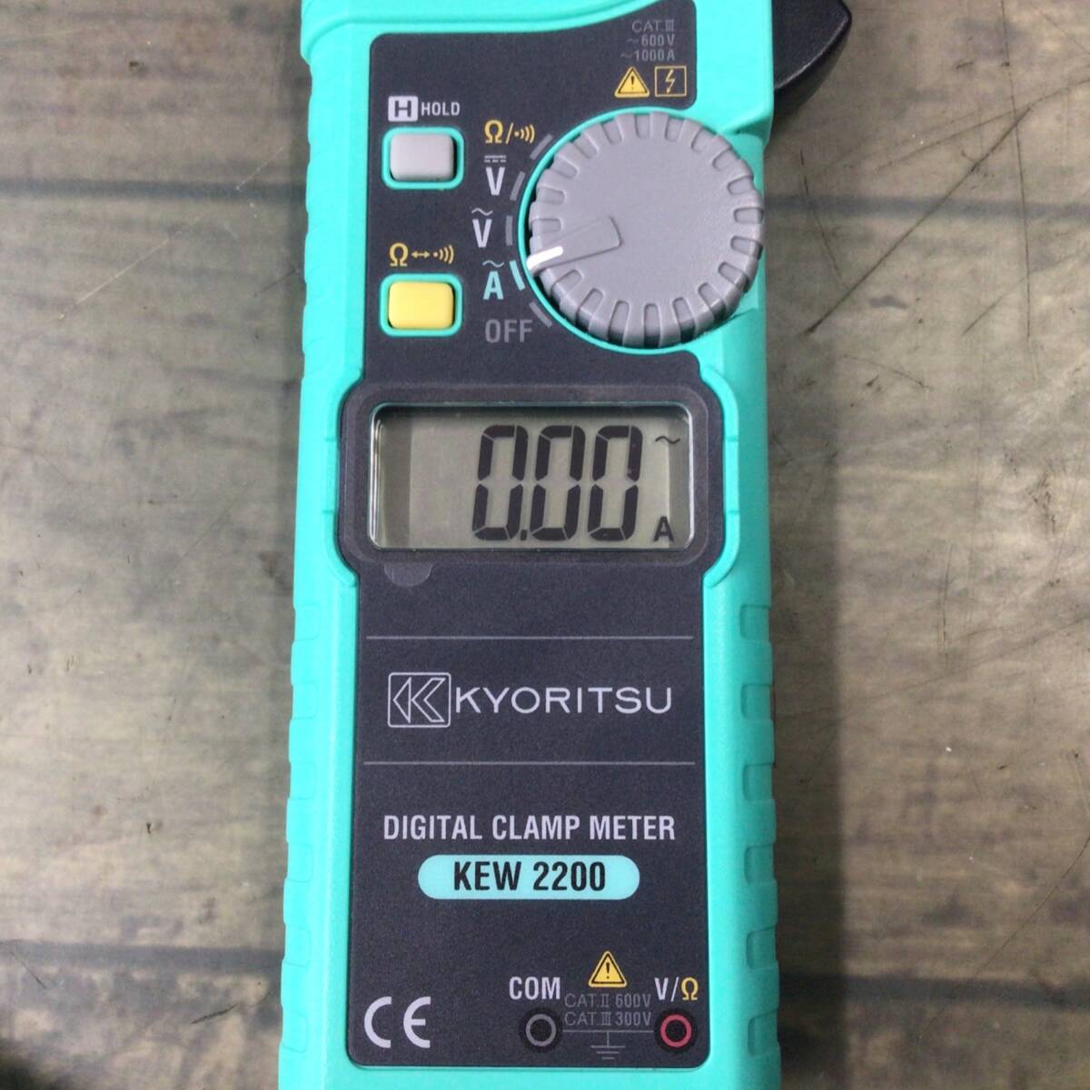【美品】　 共立電気計器(KYORITSU) 交流電流測定用クランプメータ KEW2200 【代引きOK】_画像4