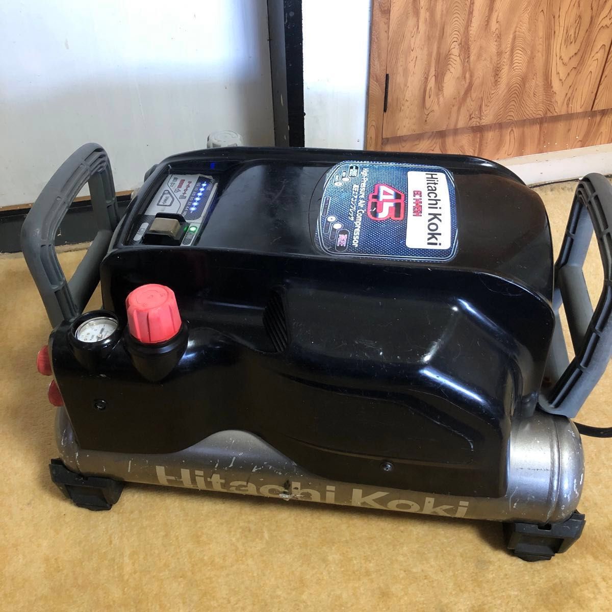 日立工機 高圧常圧EC1445Hエアーコンプレッサー 黒い色|Yahoo 日立工機 高圧常圧EC1445Hエアーコンプレッサー 黒い色|Yahoo