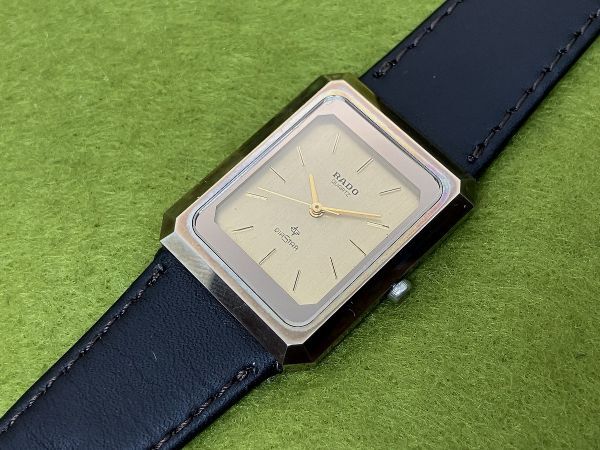 ☆ビンテージ RADO ラドー QZ/ダイヤスター/DIASTAR/110.9515.3 稼動品 超硬ケース_画像1