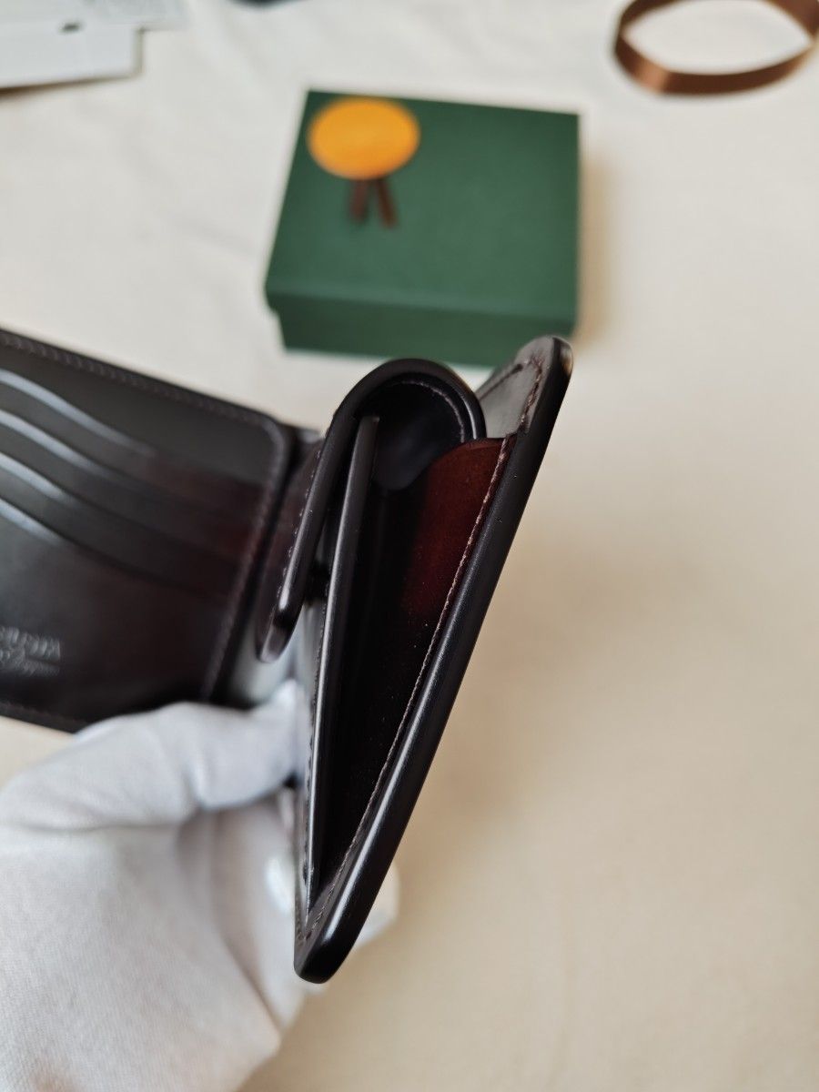 ロブスタレザー(Robusta leather)コードバン折り財布|Yahoo ロブスタレザー(Robusta leather)コードバン折り財布|Yahoo