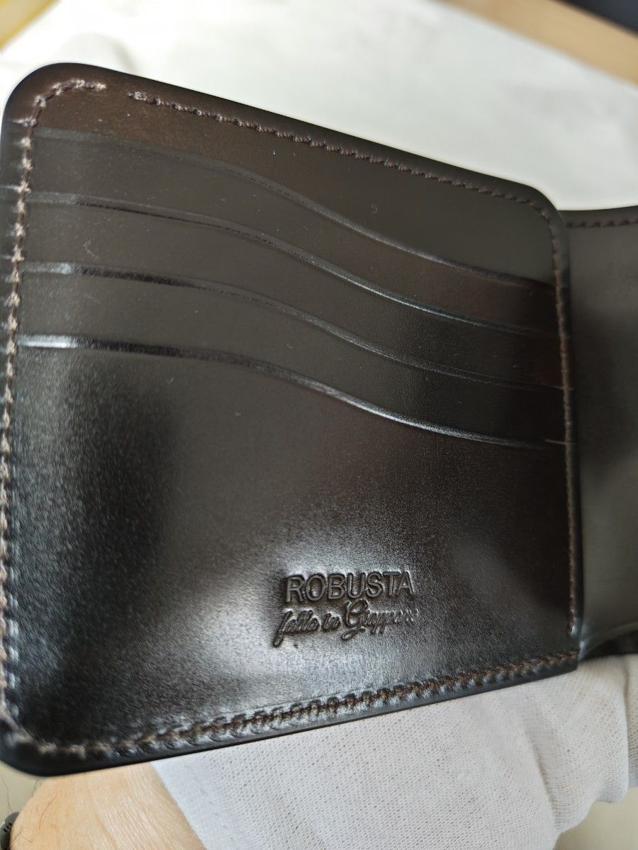 ロブスタレザー(Robusta leather)コードバン折り財布|Yahoo ロブスタレザー(Robusta leather)コードバン折り財布|Yahoo