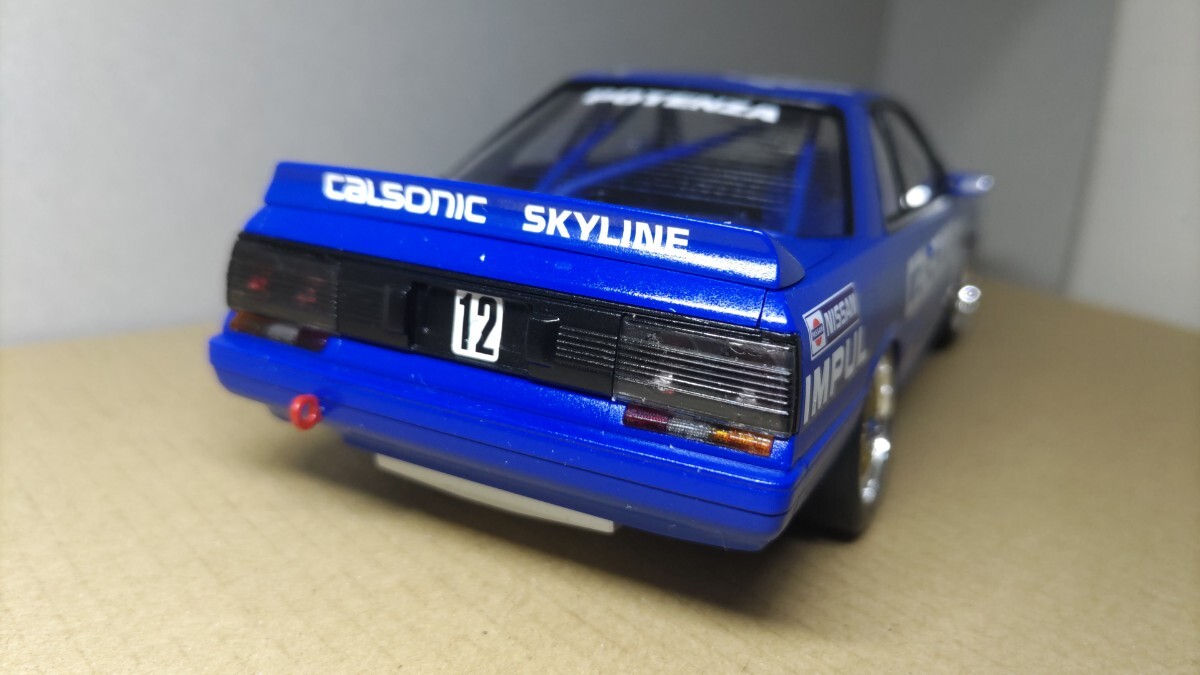  Hasegawa 1/24 Calsonic R31 Skyline GTS-R [ amateur work made ][ final product ]