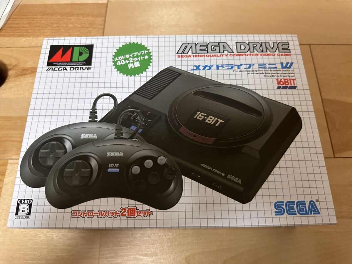 未使用 セガ メガドライブミニW SEGA MEGA DRIVE mini GENESISの画像1