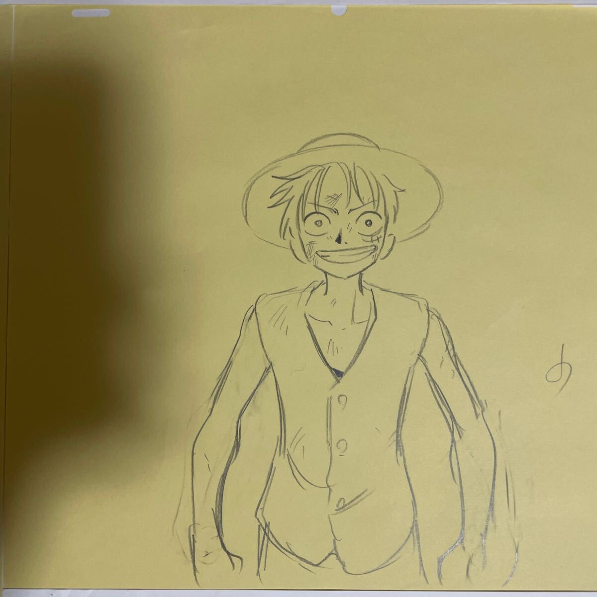 超貴重 ワンピース ONE PIECE 直筆 原画 東映アニメーション監修 超貴重 ワンピース ONE PIECE 直筆 原画 東映アニメーション監修