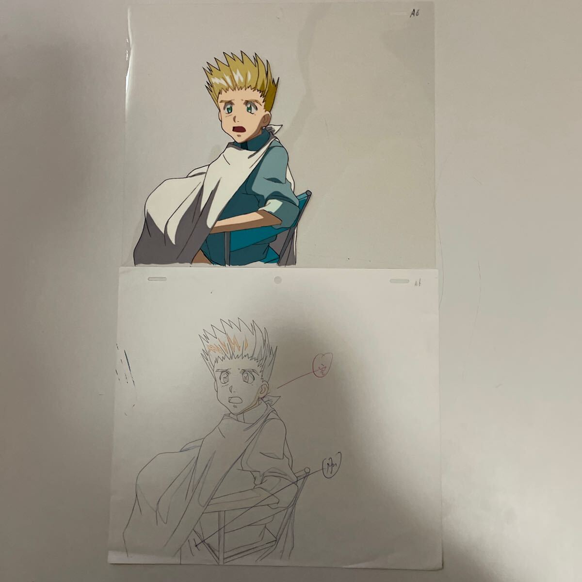 Yahoo!オークション - トライガン セル画 + 原画付き 幼少期の Yahoo!オークション - トライガン セル画 + 原画付き 幼少期の