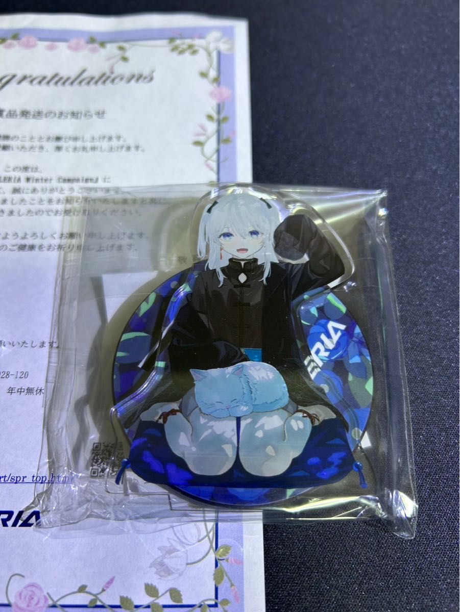galleriaコラボ当選品 猫麦とろろ ボイス付き アクリルスタンド galleriaコラボ当選品 猫麦とろろ ボイス付き アクリルスタンド
