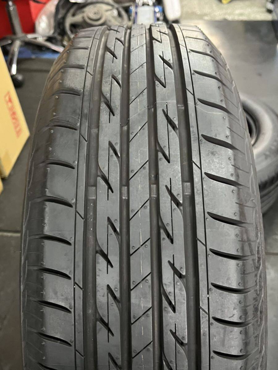 VOLVO 240,740,940純正スチールホイール/BRIDGESTONE NEXTRY 185/65R15 4本セットです。ホイール再塗装済_画像6