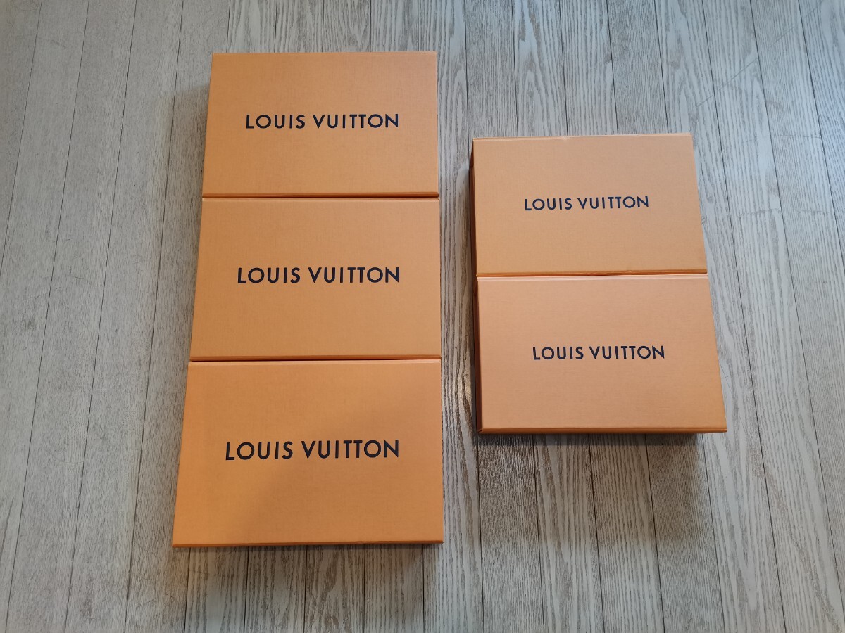LOUIS VUITTON BOX ルイヴィトン 空箱 保存箱 5つまとめての画像1