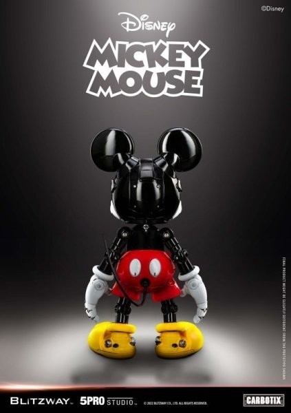 BLITZWAY ブリッツウェイ x ディズニー Mickey Mouse ミッキーマウス アクションフィギュア 5PRO-CA-10501 新品未開封 （検 ドナルドダック_画像4