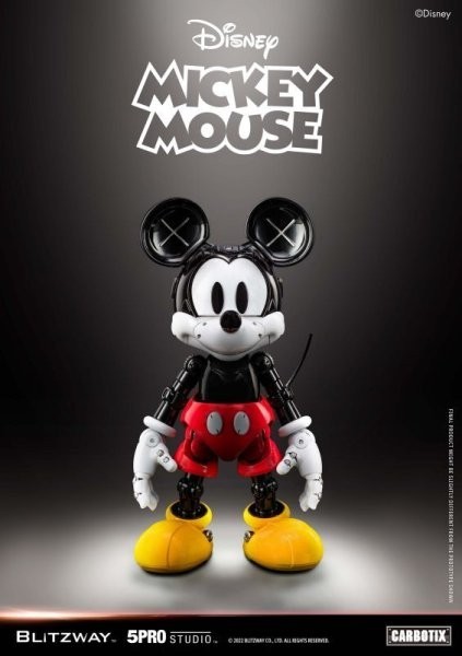 BLITZWAY ブリッツウェイ x ディズニー Mickey Mouse ミッキーマウス アクションフィギュア 5PRO-CA-10501 新品未開封 （検 ドナルドダック_画像3
